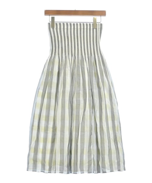 OPAQUE.CLIP（オペークドットクリップ）ロング・マキシ丈スカート 黄 サイズ:M レディース/2200659949103