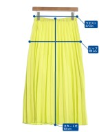 OPAQUE.CLIP（オペークドットクリップ）ロング・マキシ丈スカート 黄 サイズ:M レディース/2200659949110