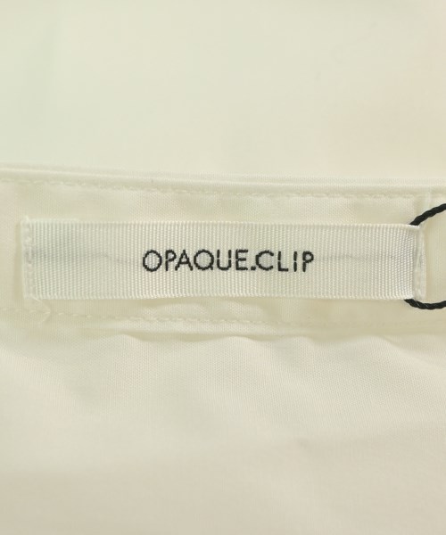OPAQUE.CLIP（オペークドットクリップ）ブラウス 白 サイズ:40/L レディース/2200661481202