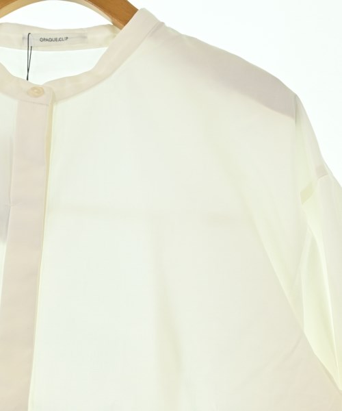 OPAQUE.CLIP（オペークドットクリップ）ブラウス 白 サイズ:40/L レディース/2200661481202