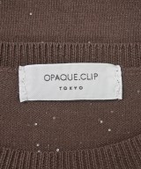 OPAQUE.CLIP（オペークドットクリップ）ニット・セーター 茶 サイズ:40(L位) レディース/2200665438028