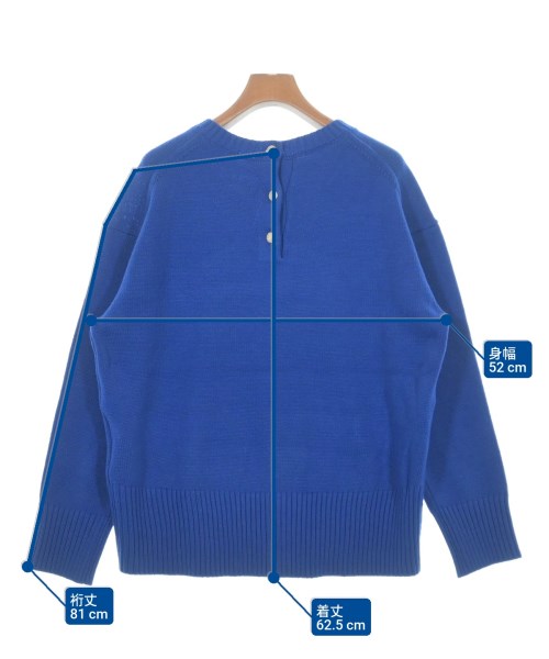 OPAQUE.CLIP（オペークドットクリップ）ニット・セーター 青 サイズ:L レディース/2200663681037