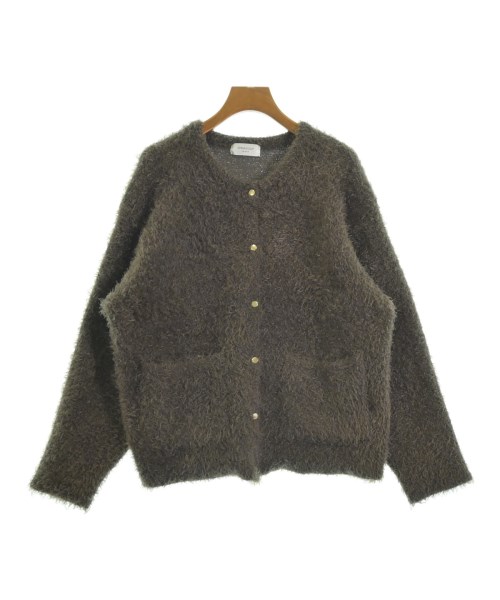 OPAQUE.CLIP(オペークドットクリップ)カーディガン 茶 サイズ:38(M位)/2200663166039