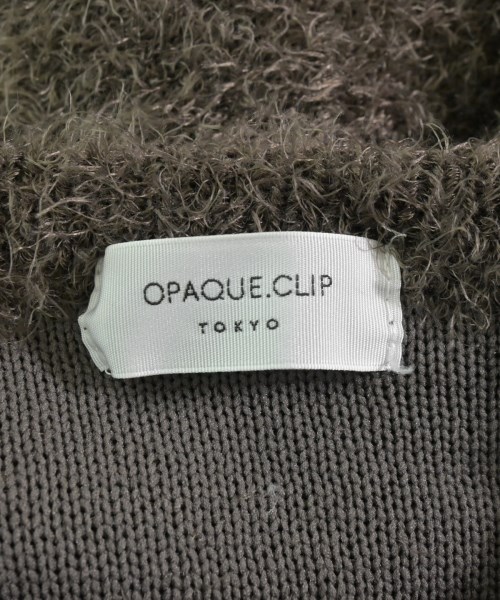 OPAQUE.CLIP（オペークドットクリップ）カーディガン 茶 サイズ:38(M位) レディース/2200663166039