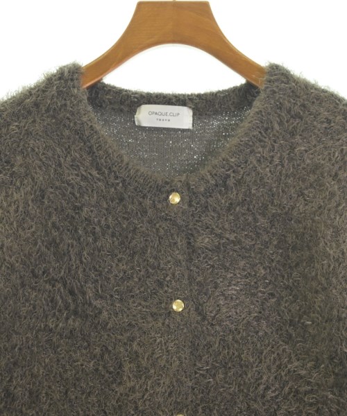 OPAQUE.CLIP（オペークドットクリップ）カーディガン 茶 サイズ:38(M位) レディース/2200663166039