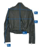 OPAQUE.CLIP（オペークドットクリップ）ライダース 黒 サイズ:36(S位) レディース/2200664120023