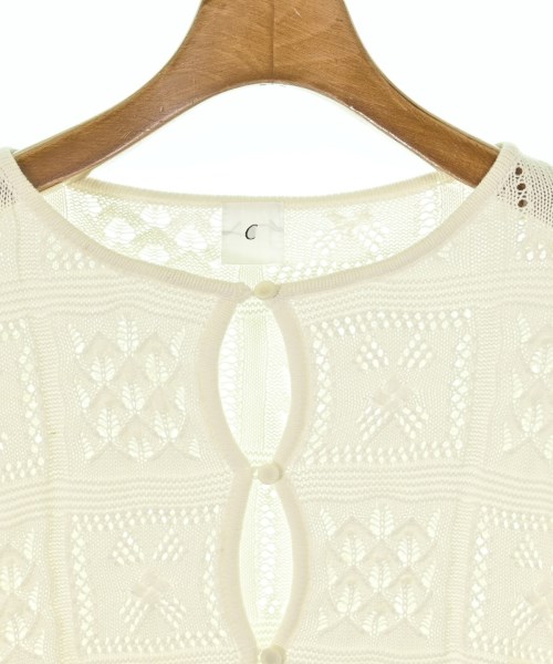 OPAQUE.CLIP（オペークドットクリップ）カーディガン 白 サイズ:38(M位) レディース/2200665725012