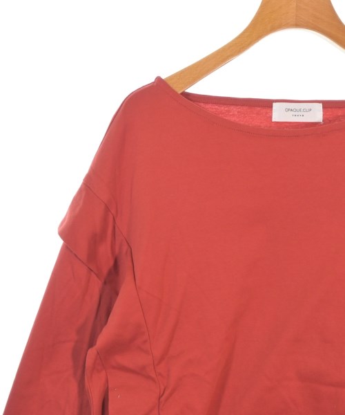 OPAQUE.CLIP（オペークドットクリップ）Tシャツ・カットソー 赤 サイズ:38(M位) レディース/2200664288129