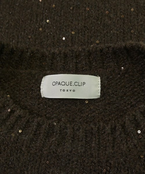 OPAQUE.CLIP（オペークドットクリップ）ニット・セーター 茶 サイズ:F レディース/2200661145029