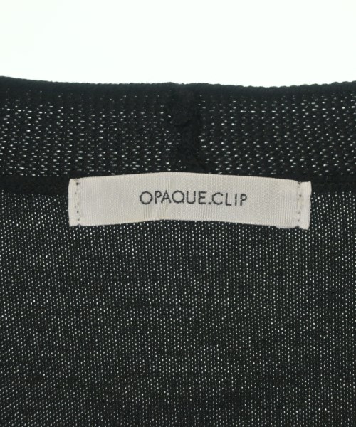 OPAQUE.CLIP（オペークドットクリップ）カーディガン 黒 サイズ:40(M位) レディース/2200661145043
