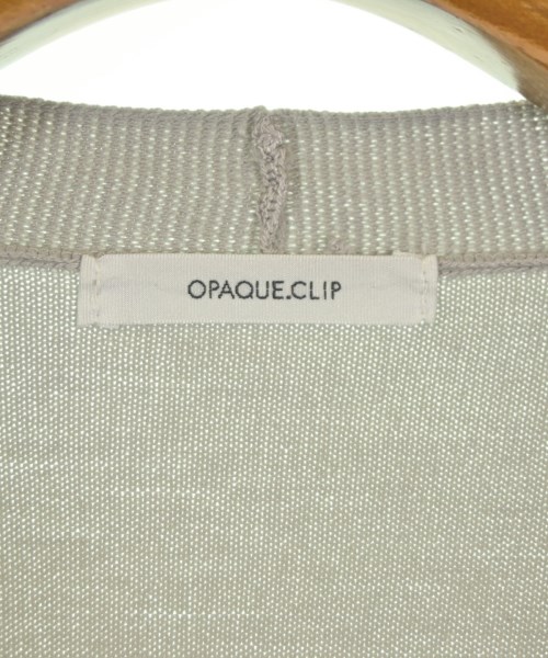 OPAQUE.CLIP（オペークドットクリップ）カーディガン グレー サイズ:40(M位) レディース/2200661145067