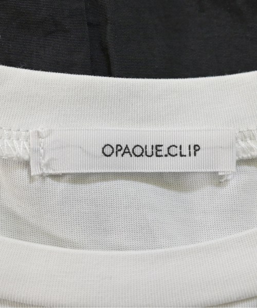 OPAQUE.CLIP（オペークドットクリップ）Tシャツ・カットソー 黒 サイズ:38(M位) レディース/2200661241110