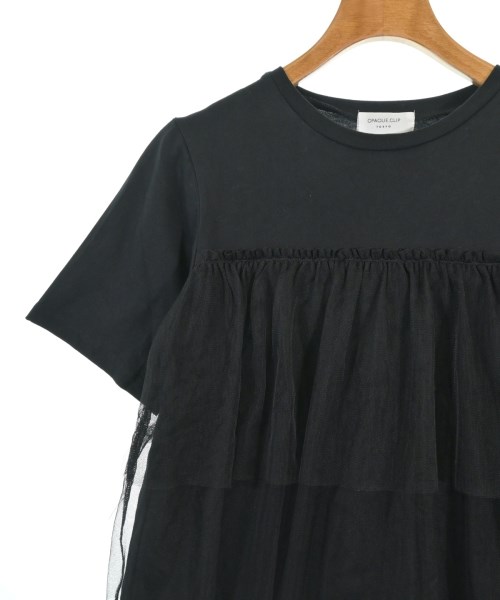 OPAQUE.CLIP（オペークドットクリップ）Tシャツ・カットソー 黒 サイズ:36(S位) レディース/2200661241196