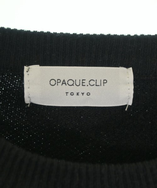 OPAQUE.CLIP（オペークドットクリップ）ニット・セーター 黒 サイズ:38(M位) レディース/2200666152145