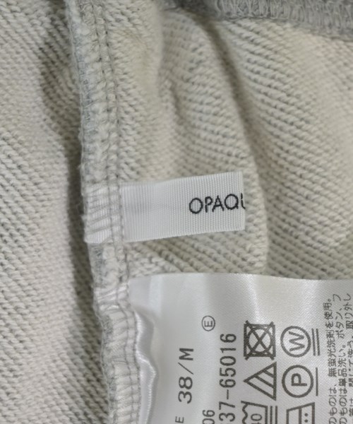 OPAQUE.CLIP（オペークドットクリップ）スウェットパンツ グレー サイズ:38(M位) レディース/2200663685011