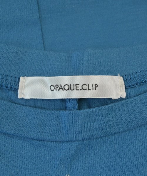 OPAQUE.CLIP（オペークドットクリップ）Tシャツ・カットソー 青 サイズ:M レディース/2200663668182