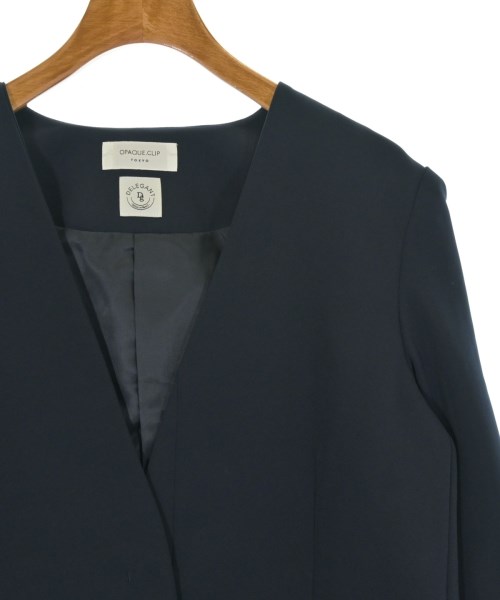 OPAQUE.CLIP（オペークドットクリップ）ノーカラージャケット 紺 サイズ:40(M位) レディース/2200666524010