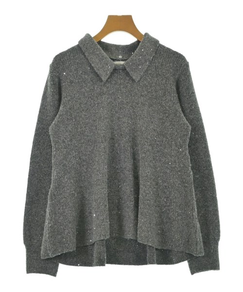 OPAQUE.CLIP(オペークドットクリップ)ニット・セーター グレー サイズ:38(M位)/2200667788022