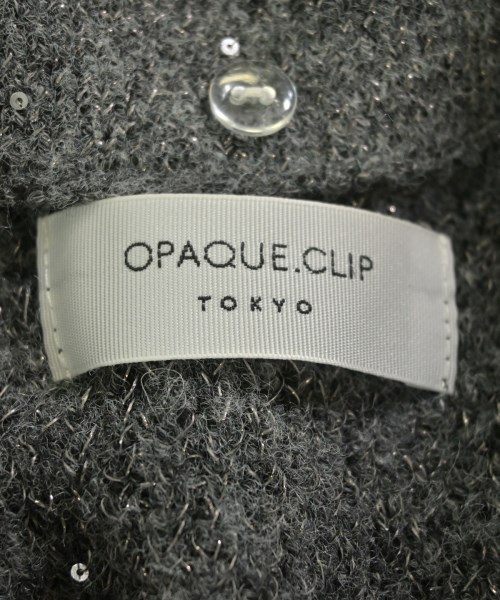 OPAQUE.CLIP（オペークドットクリップ）ニット・セーター グレー サイズ:38(M位) レディース/2200667788022