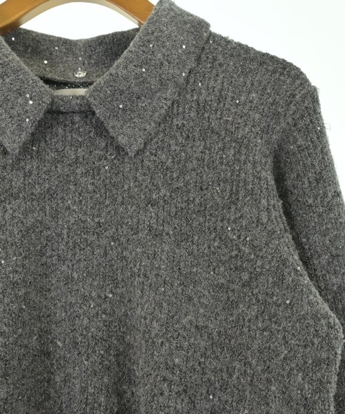 OPAQUE.CLIP（オペークドットクリップ）ニット・セーター グレー サイズ:38(M位) レディース/2200667788022