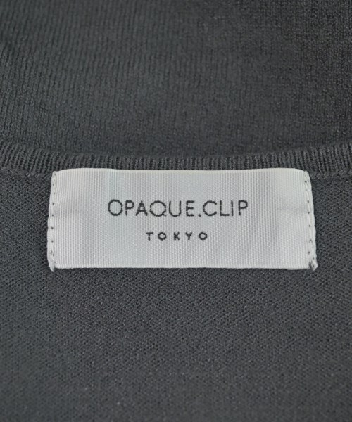 OPAQUE.CLIP（オペークドットクリップ）カーディガン グレー サイズ:38(M位) レディース/2200659543028