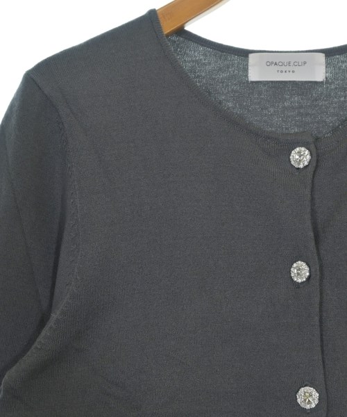 OPAQUE.CLIP（オペークドットクリップ）カーディガン グレー サイズ:38(M位) レディース/2200659543028