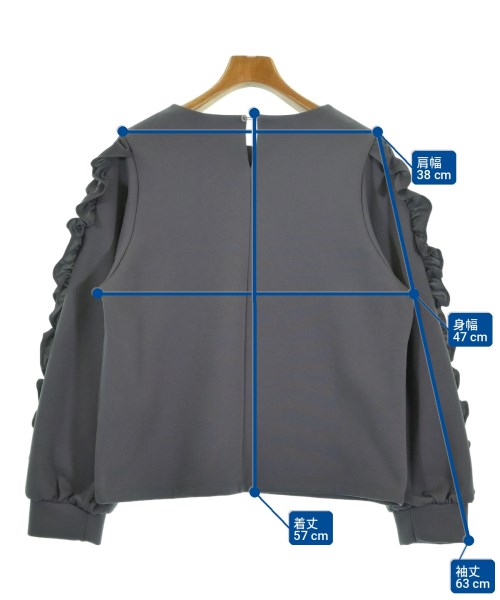 OPAQUE.CLIP（オペークドットクリップ）Tシャツ・カットソー 紺 サイズ:40(L位) レディース/2200725239039