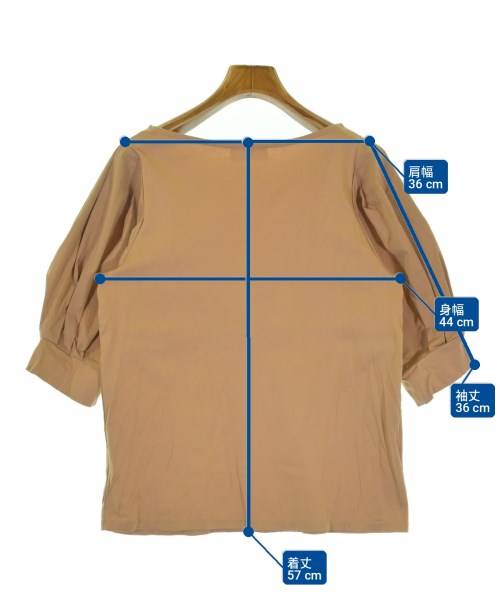 OPAQUE.CLIP（オペークドットクリップ）Tシャツ・カットソー ベージュ サイズ:38(M位) レディース/2200724366149