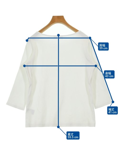 OPAQUE.CLIP（オペークドットクリップ）Tシャツ・カットソー 白 サイズ:38(M位) レディース/2200727738103