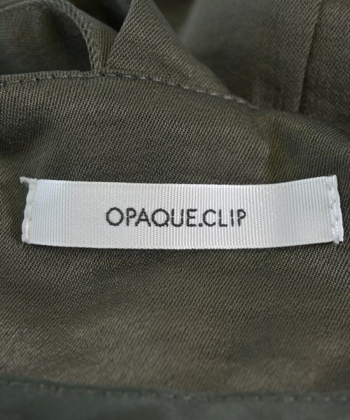 OPAQUE.CLIP（オペークドットクリップ）ワンピース カーキ サイズ:40(L位) レディース/2200731855032