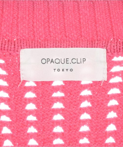 OPAQUE.CLIP（オペークドットクリップ）ニット・セーター ピンク サイズ:38(M位) レディース/2200725662387