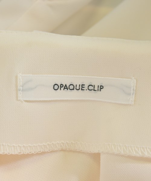 OPAQUE.CLIP（オペークドットクリップ）ブラウス 白 サイズ:38(M位) レディース/2200726978227