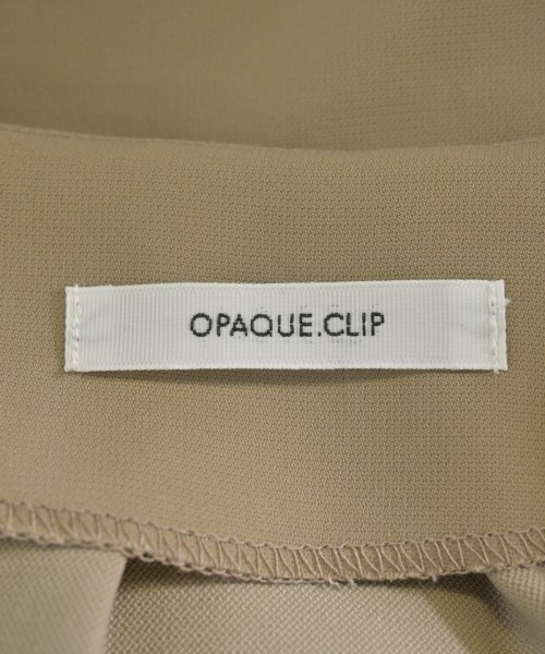 OPAQUE.CLIP（オペークドットクリップ）ブラウス 茶 サイズ:38(M位) レディース/2200726978234