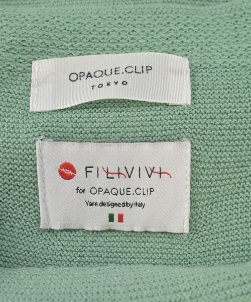 OPAQUE.CLIP（オペークドットクリップ）ニット・セーター 緑 サイズ:38(M位) レディース/2200735440036
