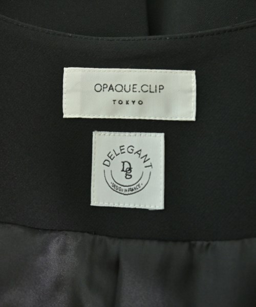 OPAQUE.CLIP（オペークドットクリップ）テーラードジャケット 黒 サイズ:S レディース/2200716242017
