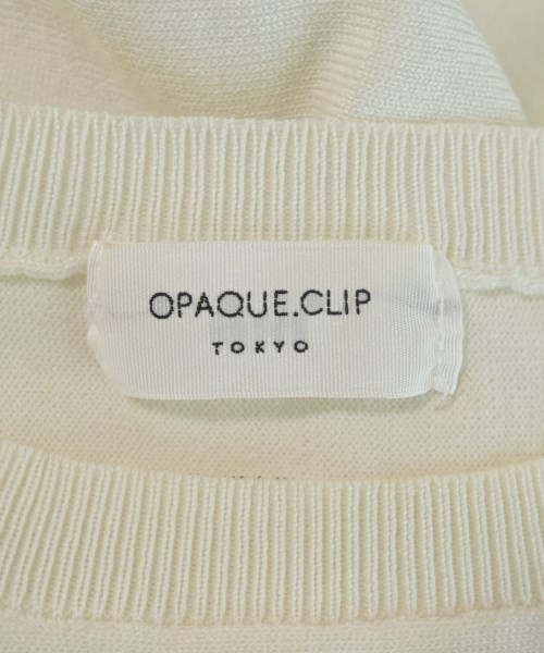 OPAQUE.CLIP（オペークドットクリップ）ニット・セーター 白 サイズ:36(S位) レディース/2200713565058