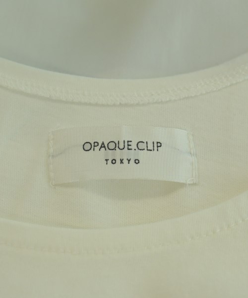 OPAQUE.CLIP（オペークドットクリップ）タンクトップ 白 サイズ:36(S位) レディース/2200718612108