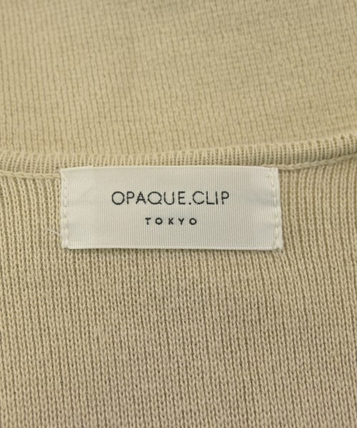 OPAQUE.CLIP（オペークドットクリップ）カーディガン ベージュ サイズ:38(M位) レディース/2200719297038