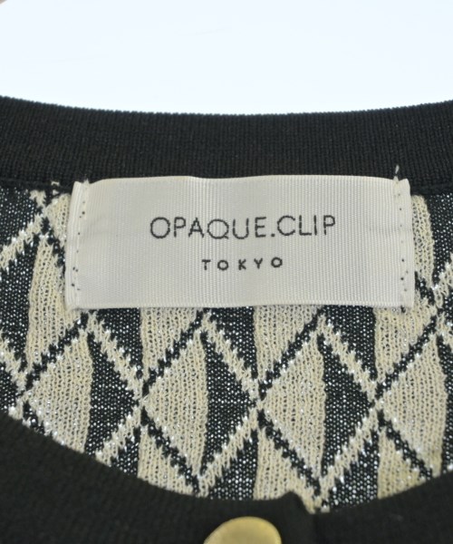 OPAQUE.CLIP（オペークドットクリップ）カーディガン 黒 サイズ:40(L位) レディース/2200719018053