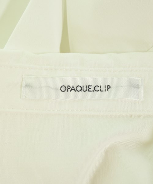 OPAQUE.CLIP（オペークドットクリップ）カジュアルシャツ 白 サイズ:38(M位) レディース/2200721857039