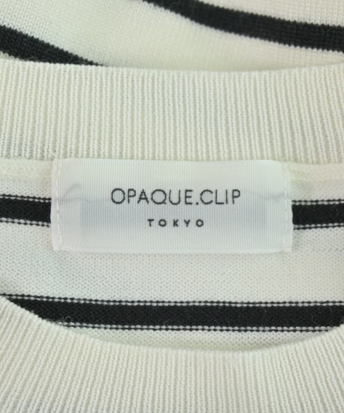 OPAQUE.CLIP（オペークドットクリップ）ニット・セーター 白 サイズ:38(M位) レディース/2200720892109