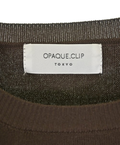 OPAQUE.CLIP（オペークドットクリップ）ニット・セーター 茶 サイズ:M レディース/2200723873037
