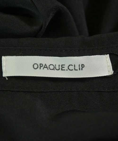 OPAQUE.CLIP（オペークドットクリップ）ブラウス 黒 サイズ:38(M位) レディース/2200722812099