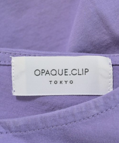 OPAQUE.CLIP（オペークドットクリップ）Tシャツ・カットソー 紫 サイズ:38(M位) レディース/2200723653318