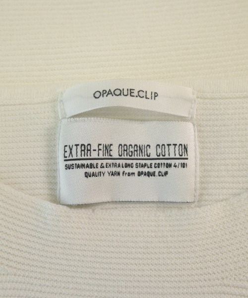 OPAQUE.CLIP（オペークドットクリップ）ニット・セーター 白 サイズ:L レディース/2200677840048