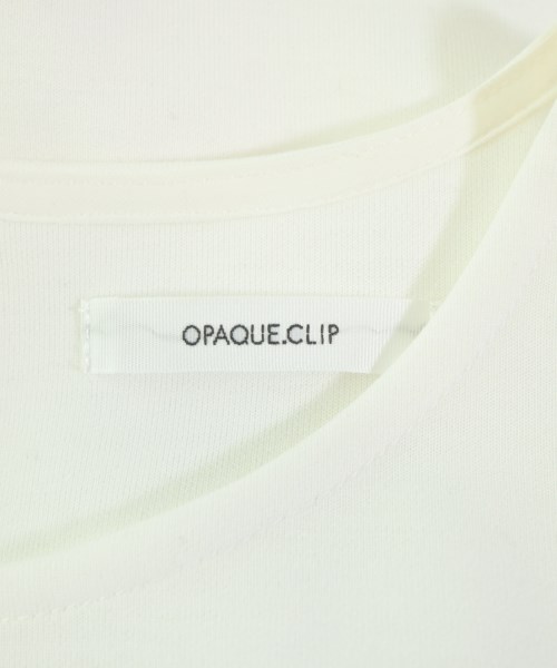 OPAQUE.CLIP（オペークドットクリップ）カジュアルシャツ 白 サイズ:40(L位) レディース/2200678748039