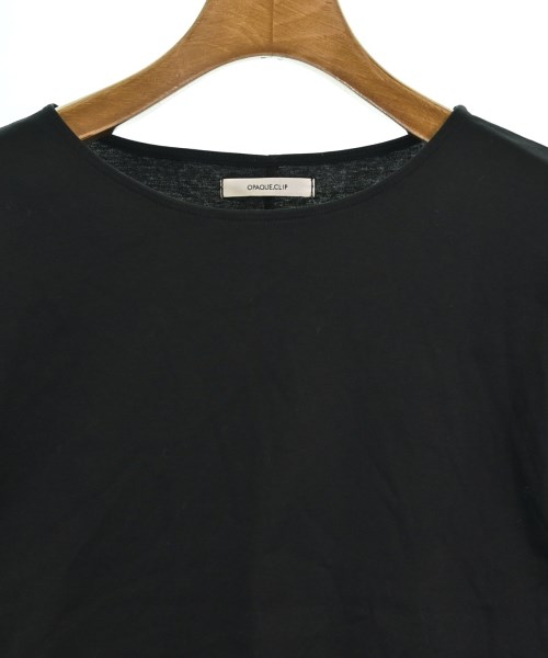 OPAQUE.CLIP（オペークドットクリップ）Tシャツ・カットソー 黒 サイズ:40(M位) レディース/2200678407080