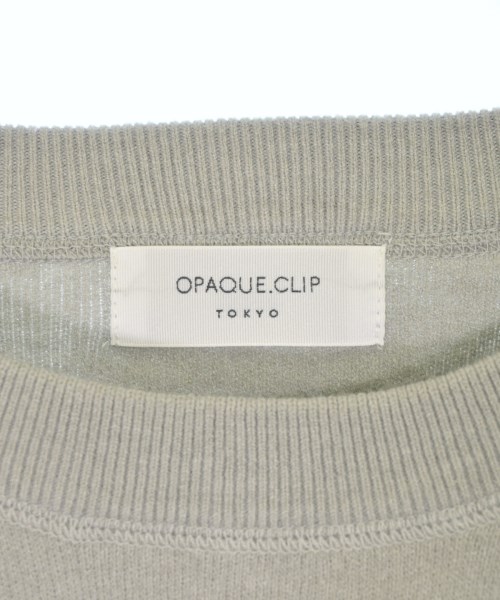 OPAQUE.CLIP（オペークドットクリップ）ニット・セーター グレー サイズ:40/L レディース/2200677670058