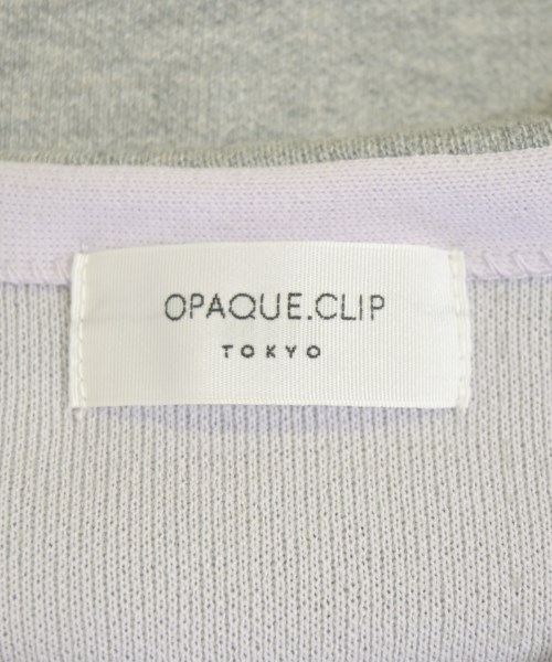 OPAQUE.CLIP（オペークドットクリップ）スウェット グレー サイズ:L レディース/2200677670065
