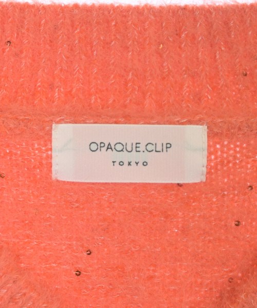 OPAQUE.CLIP（オペークドットクリップ）ニット・セーター オレンジ サイズ:40/L レディース/2200677670096